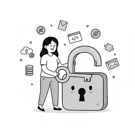 Illustration of access changing with a new role