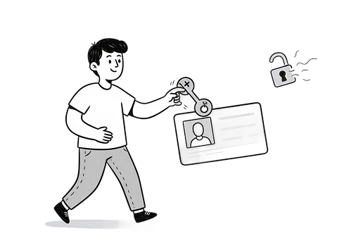 Problems with traditional password managers: manual access management and disconnected from HR systems